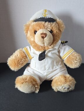 PRINCESS CRUISES Teddy Bear With Uniform 10" Stuffed Plush Toy